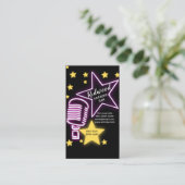 DJパーティープランナーグロースティックdiscoカラオケクラブ 名刺 (スタンド正面)