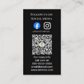 DJパーティープランナーグロースティックdiscoカラオケクラブ 名刺 (裏面)