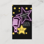 DJパーティープランナーグロースティックdiscoカラオケクラブ 名刺 (正面)