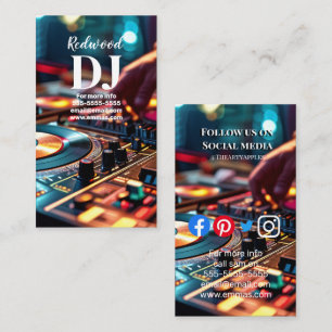 DJパーティープランナーグロースティックdiscoカラオケクラブ 名刺