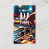 DJパーティープランナーグロースティックdiscoカラオケクラブ 名刺 (正面)