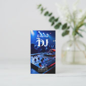 DJパーティープランナーグロースティックdiscoカラオケクラブ 名刺 (スタンド正面)