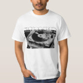 DJヒップホップヘッド Tシャツ (正面)