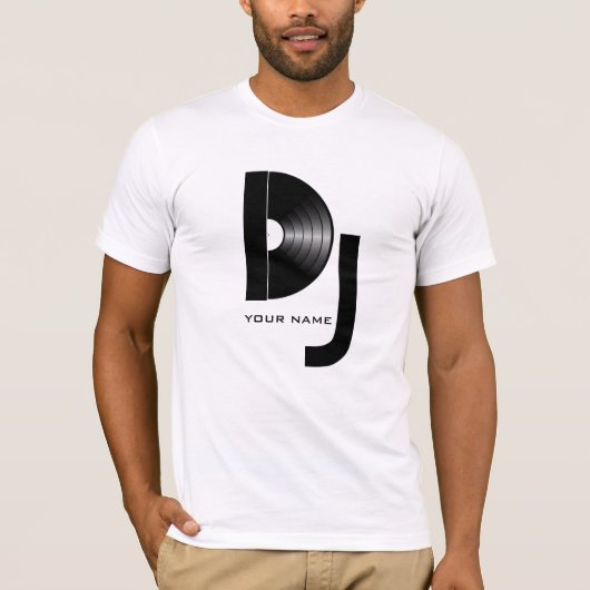 DJビニールシャツ Tシャツ (正面)