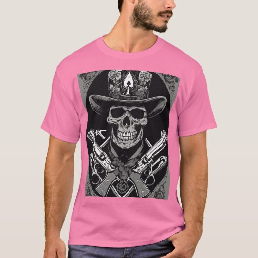 DJビニ鮮やかルロゴTシャツデザイン Tシャツ (正面)