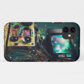 DJビートiPhoneケース Case-Mate iPhoneケース (裏面(横))