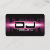 DJピンクモダンの名刺 名刺 (正面)