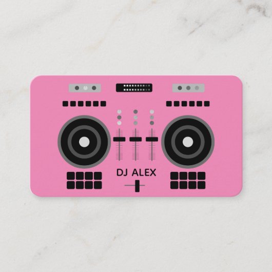 DJピンモダンク2019 名刺 (正面)