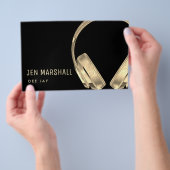 DJフェイク金ゴールド チラシ (ハンドル)