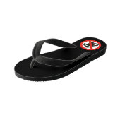 DJフリーゾーン キッズビーチサンダル (アングル)