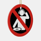 DJフリーゾーン セラミックオーナメント (右)