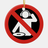 DJフリーゾーン セラミックオーナメント (正面)