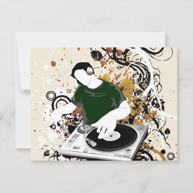 djフリーベクターグラフィック (正面)