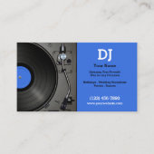 DJブルー 名刺 (正面)