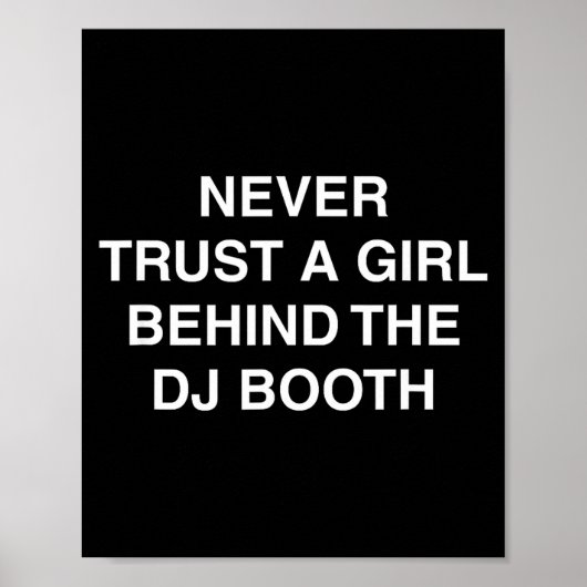 DJブースの裏側 楽しいテクノEDMフェスティバルミーム ポスター (正面)