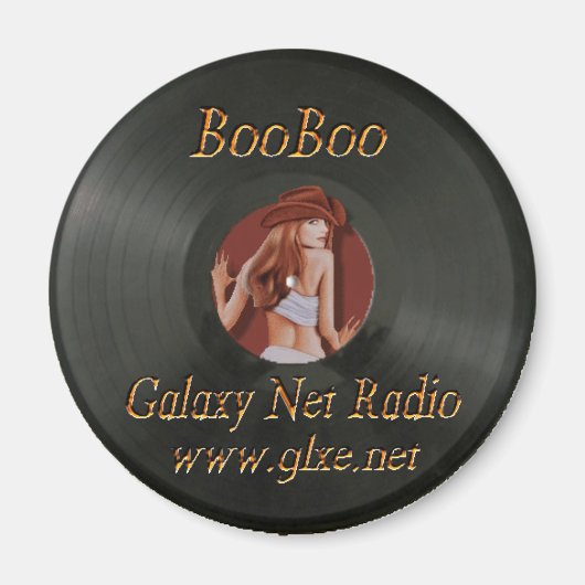 DJブーブマグネット マグネット (正面)