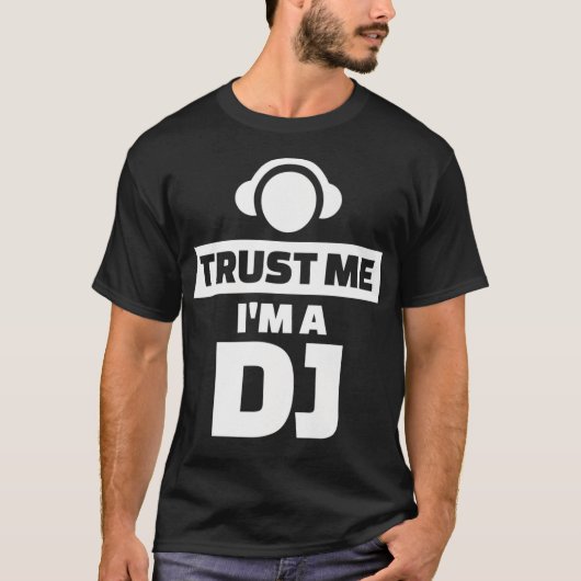 DJプレミアムのIMを信頼する Tシャツ (正面)