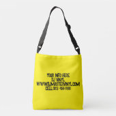 DJプロモーション クロスボディバッグ (裏面)