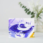 DJヘッドフォン4 ポストカード (スタンド正面)