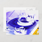 DJヘッドフォン4 ポストカード (正面/裏面)