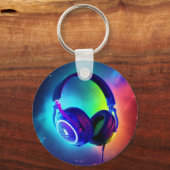 DJヘッドフォン キーホルダー (正面)