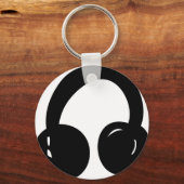 djヘッドフォン キーホルダー (正面)