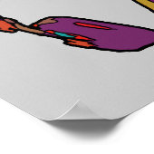 DJヘッドホクールンデコールアイディア ポスター (角)