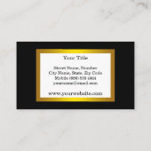 DJヘッドホクールンBlack Music 名刺 (裏面)