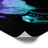 DJボクサードッグウォールアート |特別プレゼント ポスター (角)