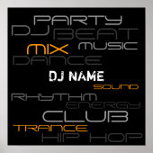 DJポスター ポスター (正面)