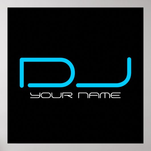 DJポスター ポスター (正面)