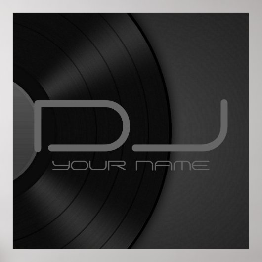 DJポスター ポスター (正面)