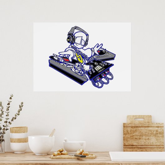 DJポスター ポスター (キッチン)