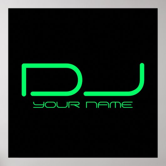 DJポスター ポスター (正面)