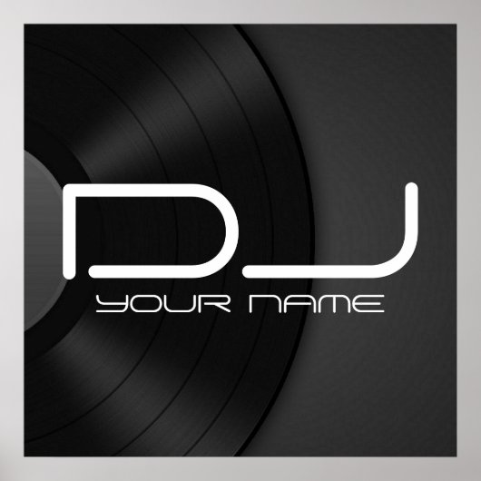 DJポスター ポスター (正面)