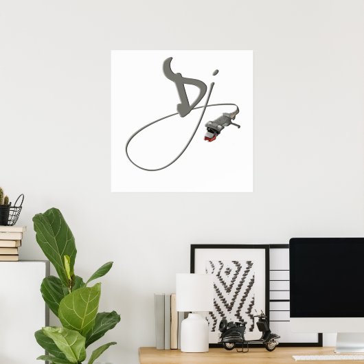 DJポスター ポスター (ホームオフィス)