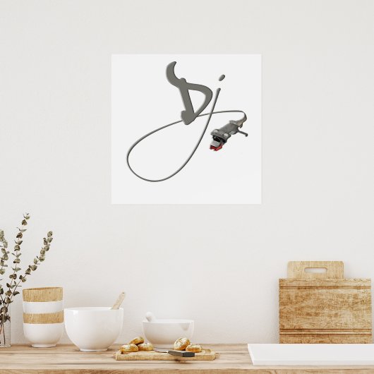 DJポスター ポスター (キッチン)