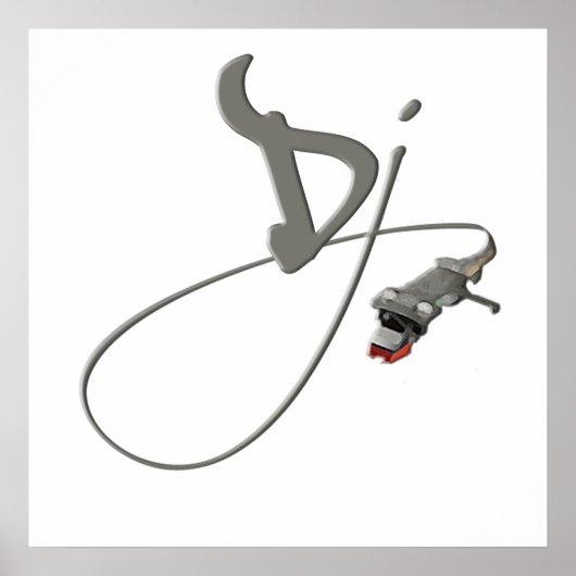 DJポスター ポスター (正面)