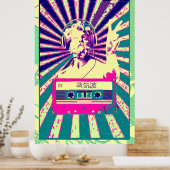 DJポセイドン ポスター (キッチン)