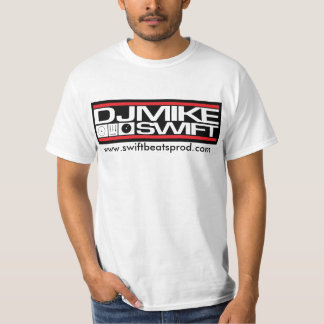 DJマイクの速い横のロゴの価値Tシャツ Tシャツ