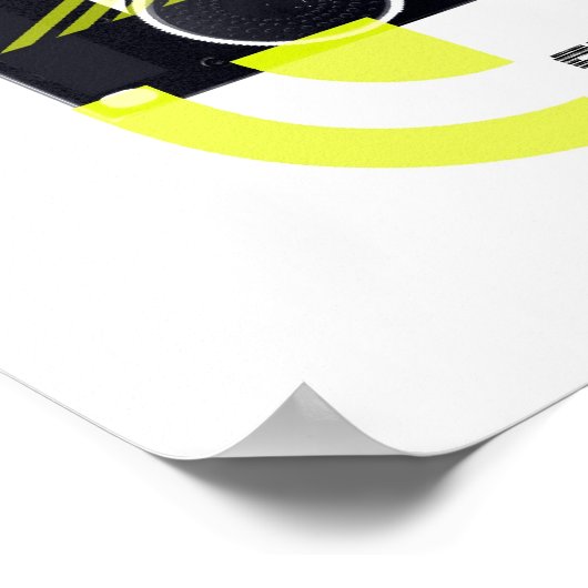 DJマシン ポスター (角)