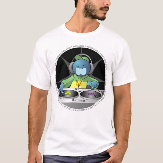 DJマニア Tシャツ (正面)
