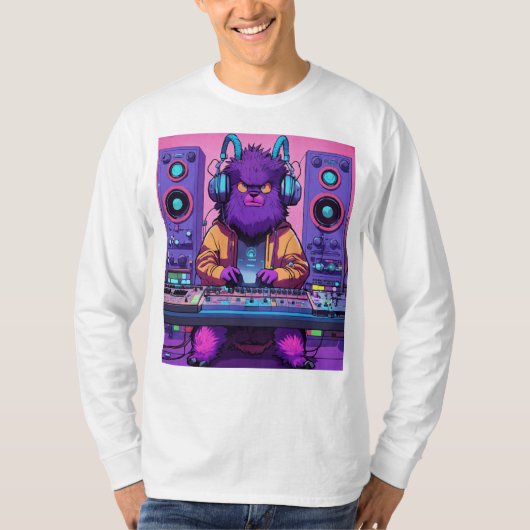 DJミキサー最高傑作Tシャツ Tシャツ (正面)