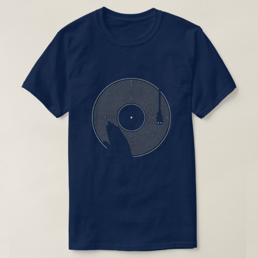 DJミキシングTシャツ Tシャツ (デザイン正面)