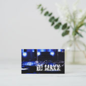 DJミクールュージッククラブビジネスカード 名刺 (スタンド正面)