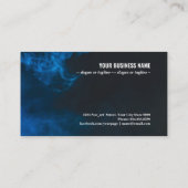 DJミックスの夜景パーティーエンターテイメント 名刺 (裏面)