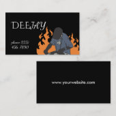 Djミュージシャン名刺 名刺 (正面/裏面)