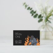 DJミュージシャン名刺 名刺 (スタンド正面)