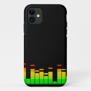 DJミュージックのビートからのイコライザーVibes iPhone 11 ケース