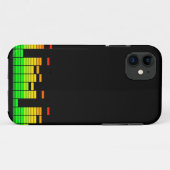 DJミュージックのビートからのイコライザーVibes Case-Mate iPhoneケース (裏面(横))